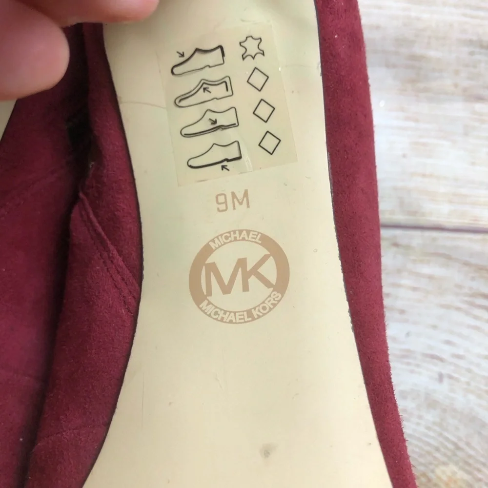 Michael Kors Red‎ Booties